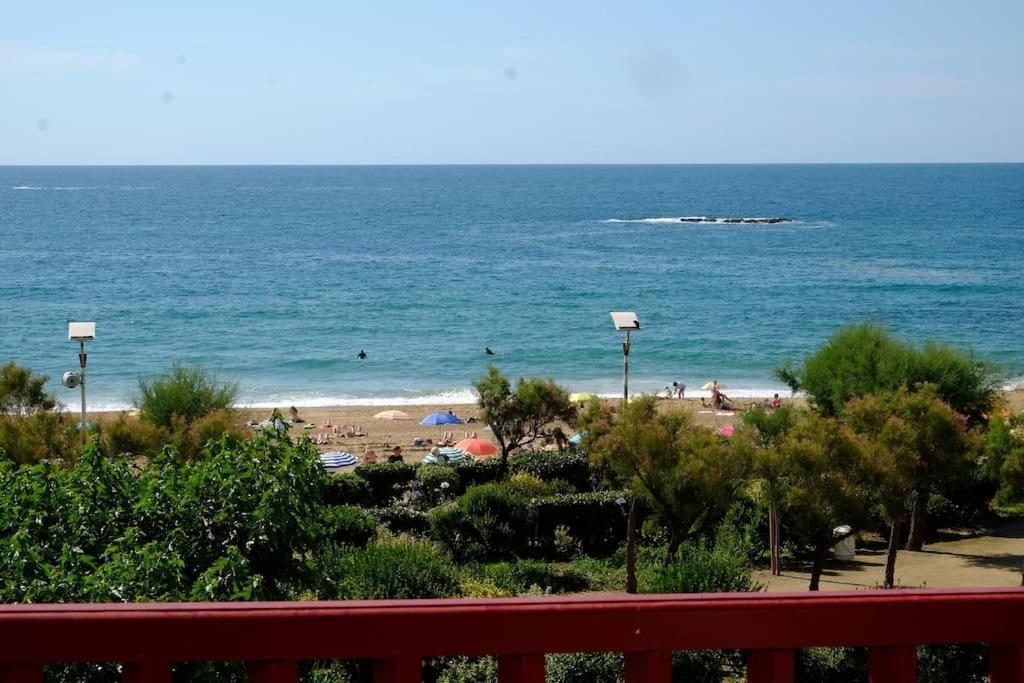 Appartement Le Sahel - Vue Imprenable Sur L'Ocean Биарриц Экстерьер фото