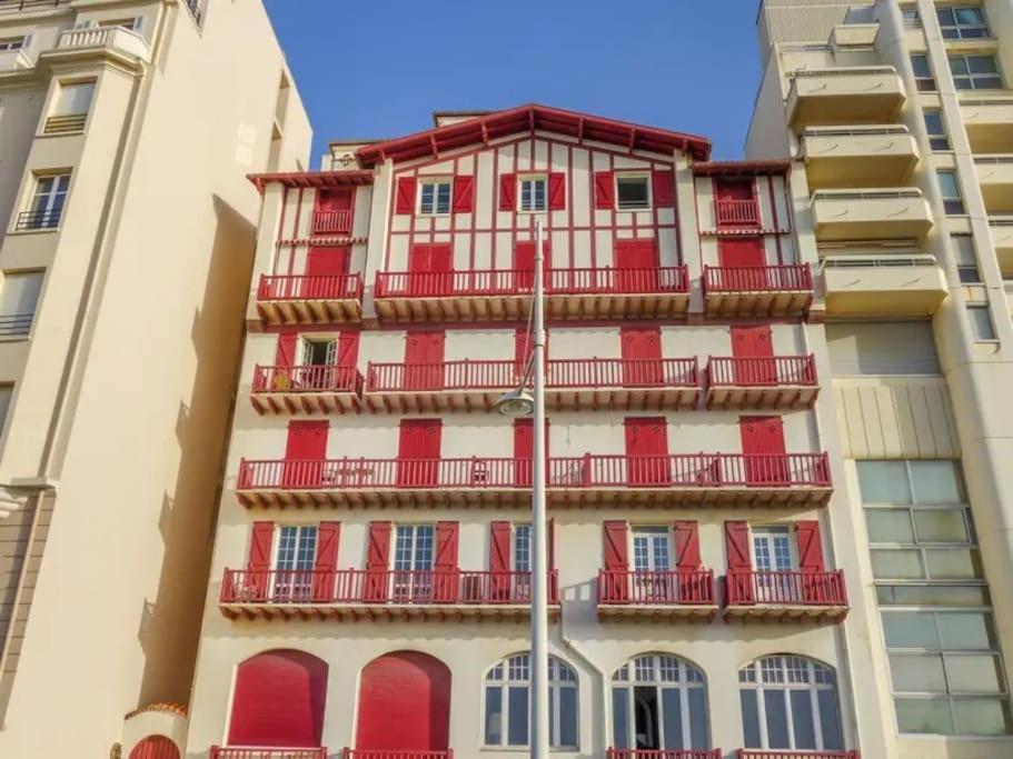 Appartement Le Sahel - Vue Imprenable Sur L'Ocean Биарриц Экстерьер фото