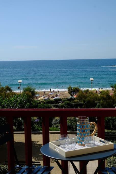 Appartement Le Sahel - Vue Imprenable Sur L'Ocean Биарриц Экстерьер фото