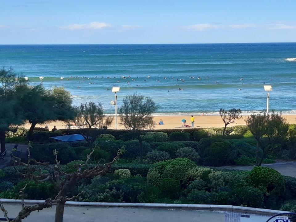Appartement Le Sahel - Vue Imprenable Sur L'Ocean Биарриц Экстерьер фото